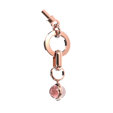 Eternal Rose Quarz Zeitfänger roségold aus dem Atelier VI VA
