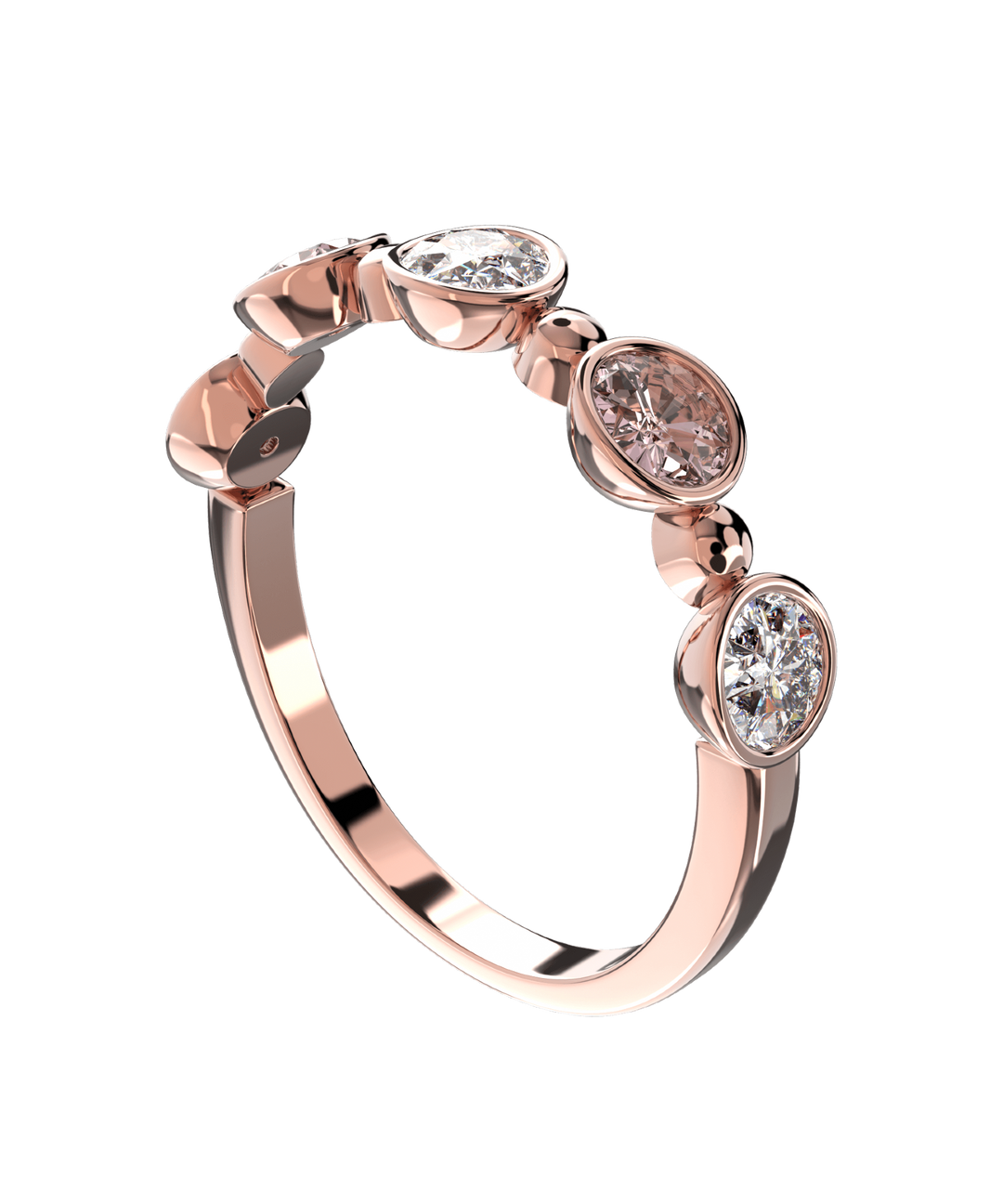 Rings 925 silver, 18k gold, rose gold, gemstones & freshwater pearls ...