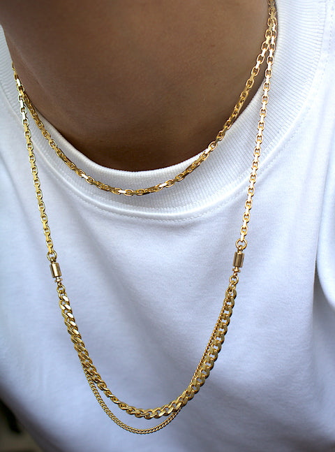 Diamantierte Ankerkette